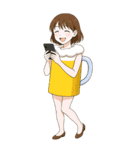 酒クズ女子ちゃん2 ビール編【生大サイズ】（個別スタンプ：11）