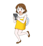 酒クズ女子ちゃん2 ビール編【生大サイズ】（個別スタンプ：12）