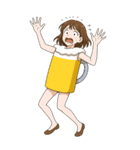 酒クズ女子ちゃん2 ビール編【生大サイズ】（個別スタンプ：15）