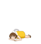 酒クズ女子ちゃん2 ビール編【生大サイズ】（個別スタンプ：16）