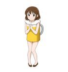 酒クズ女子ちゃん2 ビール編【生大サイズ】（個別スタンプ：18）