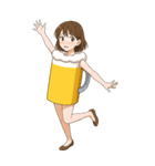 酒クズ女子ちゃん2 ビール編【生大サイズ】（個別スタンプ：29）
