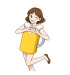酒クズ女子ちゃん2 ビール編【生大サイズ】（個別スタンプ：30）