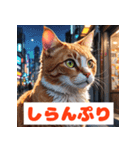 かわいい猫のいろんな表情スタンプ（個別スタンプ：22）