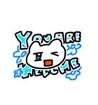 はいぴょんすたんぷ ワールドワイド（個別スタンプ：38）