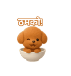otyawanwan japanese dog HINDI（個別スタンプ：35）