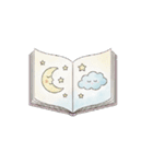 赤ちゃんスタンプ（月齢、おもちゃ）（個別スタンプ：21）