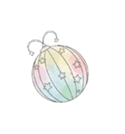 赤ちゃんスタンプ（月齢、おもちゃ）（個別スタンプ：34）