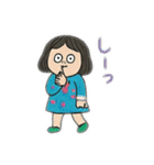 癖になるカラフル女子（個別スタンプ：5）
