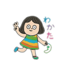 癖になるカラフル女子（個別スタンプ：11）