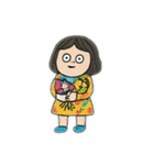 癖になるカラフル女子（個別スタンプ：24）