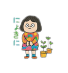 癖になるカラフル女子（個別スタンプ：27）