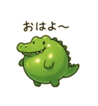 ぷかワニ（個別スタンプ：2）