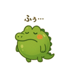 ぷかワニ（個別スタンプ：9）