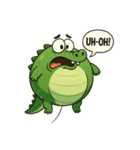 ぷかワニ（個別スタンプ：25）