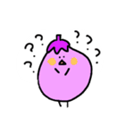 ナスとピーマンとキューリ（個別スタンプ：15）