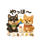 ふわふわ柴犬の夏スタンプ（個別スタンプ：2）