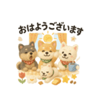 ふわふわ柴犬のまごころ便（個別スタンプ：5）
