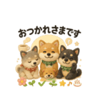 ふわふわ柴犬のまごころ便（個別スタンプ：6）