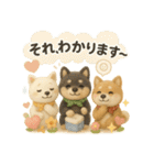 ふわふわ柴犬のまごころ便（個別スタンプ：27）