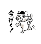 野球大好き猫（個別スタンプ：3）