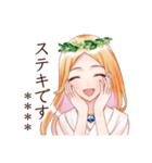 女神言葉スタンプ（個別スタンプ：2）