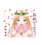女神言葉スタンプ（個別スタンプ：3）