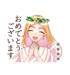 女神言葉スタンプ（個別スタンプ：7）