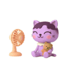 にゃんこぽんフレンズ〜夏（個別スタンプ：19）