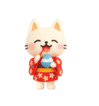 にゃんこぽんフレンズ〜夏（個別スタンプ：26）