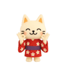 にゃんこぽんフレンズ〜夏（個別スタンプ：36）