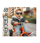 とにかく急いでいる赤ちゃん【緊急・便利】（個別スタンプ：2）