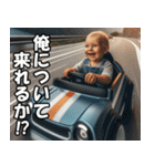 とにかく急いでいる赤ちゃん【緊急・便利】（個別スタンプ：3）