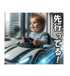 とにかく急いでいる赤ちゃん【緊急・便利】（個別スタンプ：11）