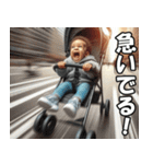 とにかく急いでいる赤ちゃん【緊急・便利】（個別スタンプ：25）