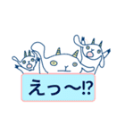 三匹のヤギのスタンプ（個別スタンプ：15）