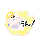 ほんわか天使のスタンプ7言葉のプレゼント（個別スタンプ：13）