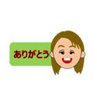 よーこちゃんのひとことスタンプ（個別スタンプ：10）
