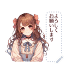 ロリータの女の子12（個別スタンプ：10）