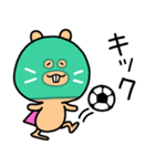 サッカーとスーパーマスクドゲッシ（個別スタンプ：11）