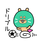 サッカーとスーパーマスクドゲッシ（個別スタンプ：14）