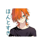 好き好き♡わんこ系ギャル男（個別スタンプ：28）