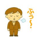 毎日使える！元気なビジネスマンスタンプ（個別スタンプ：30）