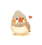 キンカチョウのスタンプ！（個別スタンプ：1）