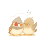 キンカチョウのスタンプ！（個別スタンプ：3）