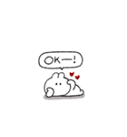 うさぎのきもち。〜自分に甘いタイプ〜（個別スタンプ：26）