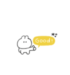 うさぎのきもち。〜自分に甘いタイプ〜（個別スタンプ：27）