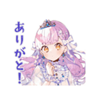 お姫様の丁寧な日程調整★お願い（個別スタンプ：3）
