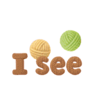 Cozy Knit Stickers（編み物スタンプ）（個別スタンプ：10）