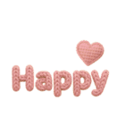 Cozy Knit Stickers（編み物スタンプ）（個別スタンプ：18）